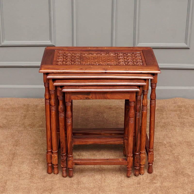 Mont Blanc Nesting Shisham Tables (Set of 4)