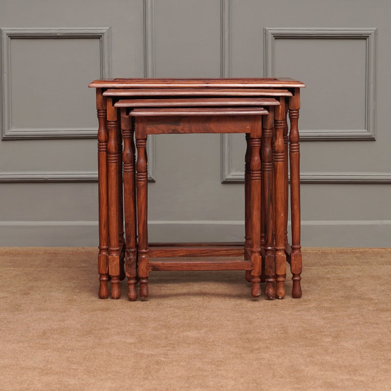 Mont Blanc Nesting Shisham Tables (Set of 4)