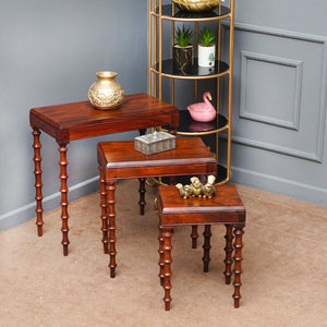 Murphy Morm Shisham Tables (Set of 3)