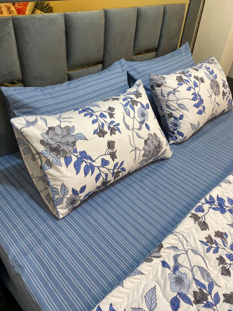 6 Pcs Comforter/Bed Spread Set