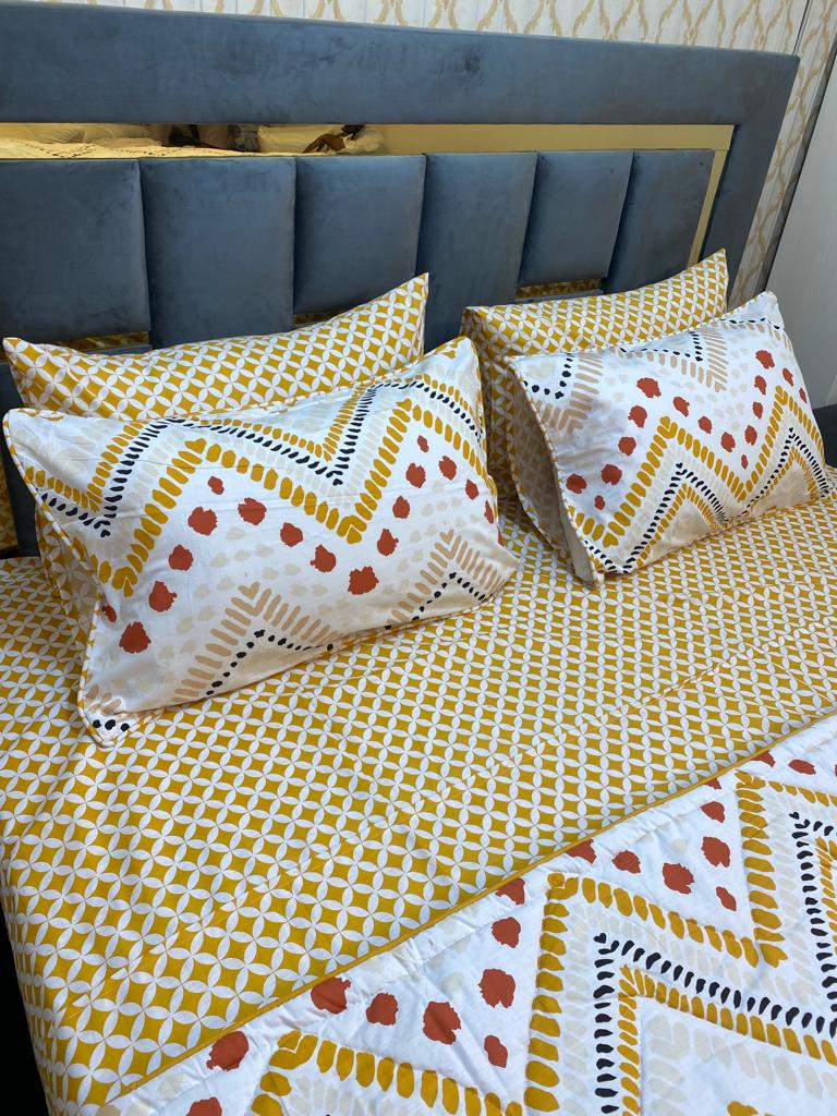 6 Pcs Comforter/Bed Spread Set