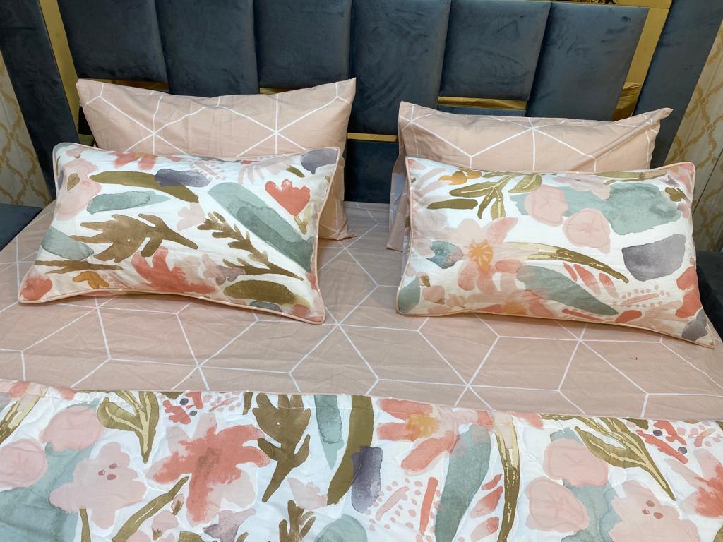 6 Pcs Comforter/Bed Spread Set