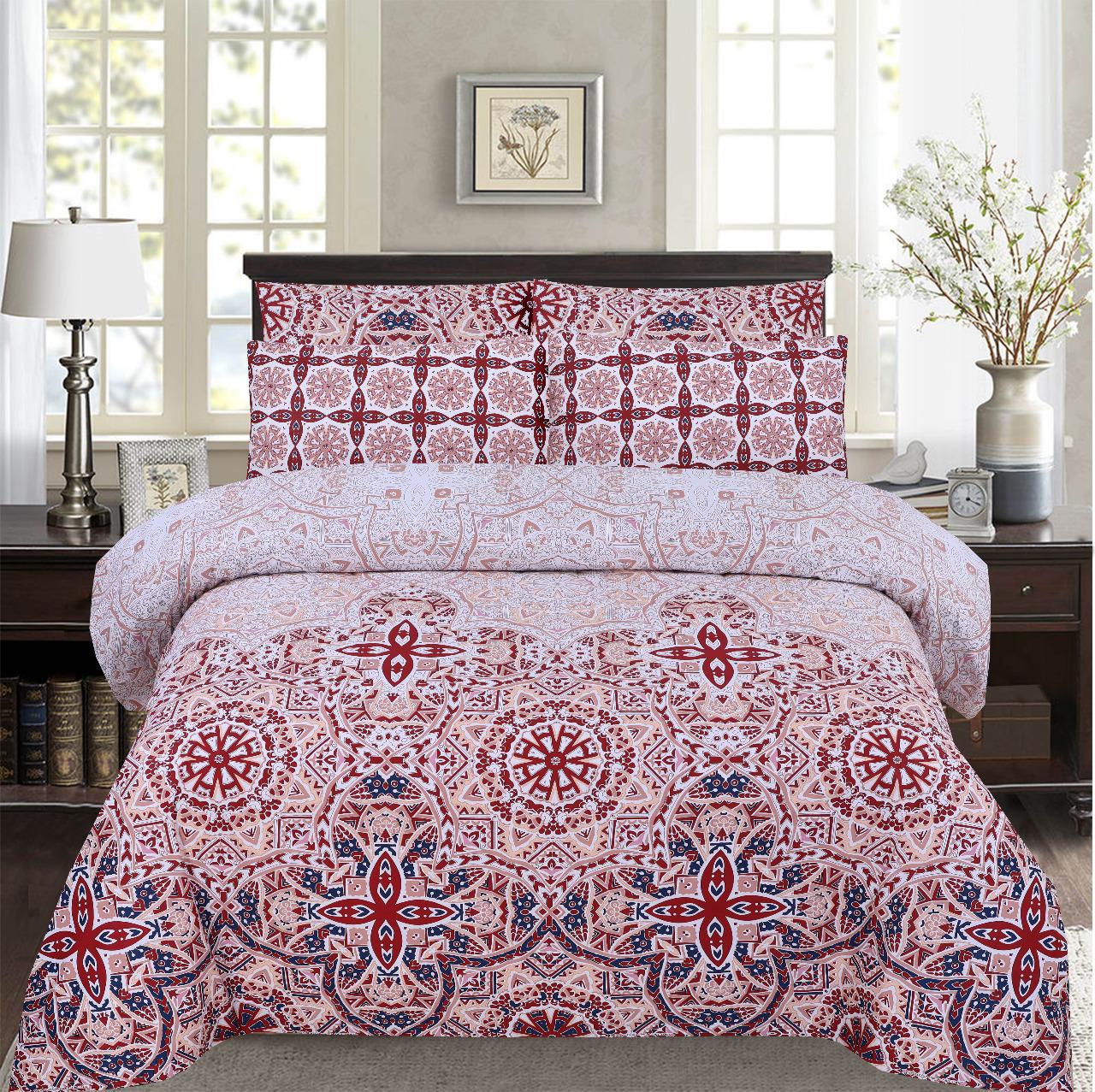 6 Pcs Comforter/Bed Spread Set