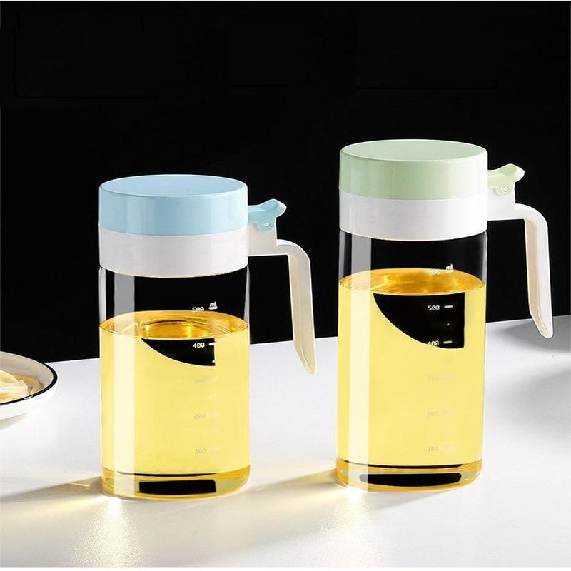 O'lala Borosilicate Glass Measuring Dispenser | Jar - waseeh.com