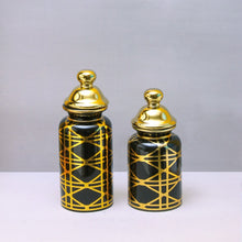 Shiny Cerulean Vases