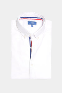 White Casual Shirt (Slim Fit)