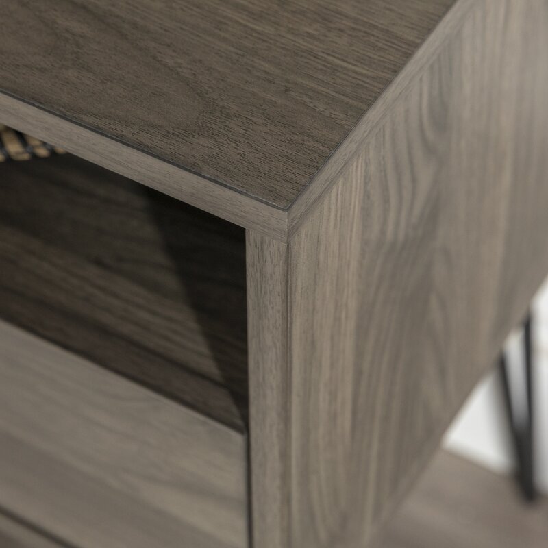 Rustic Side Table (Greyish Cloud) - waseeh.com