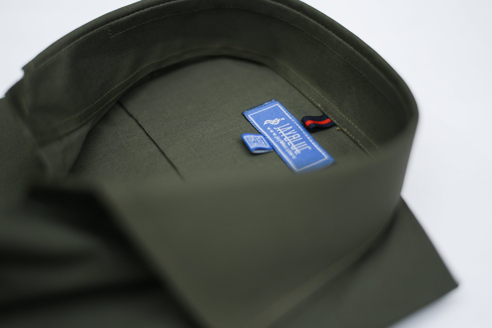 Olive Green Formal Shirt (Modern Fit)