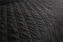 Black Quilted Sofa Cover - 300 GSM