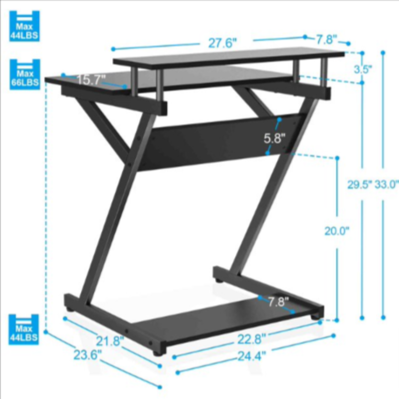 FITUEYES Desk Table