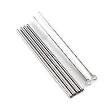 4 Bend Stainless Steel Straws - waseeh.com
