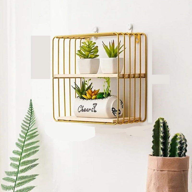 Wall Mounted Floating Metal Frame Decor - waseeh.com