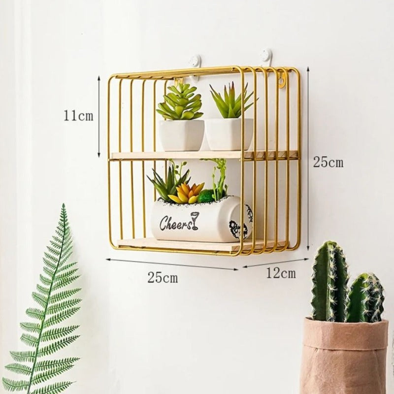 Wall Mounted Floating Metal Frame Decor - waseeh.com