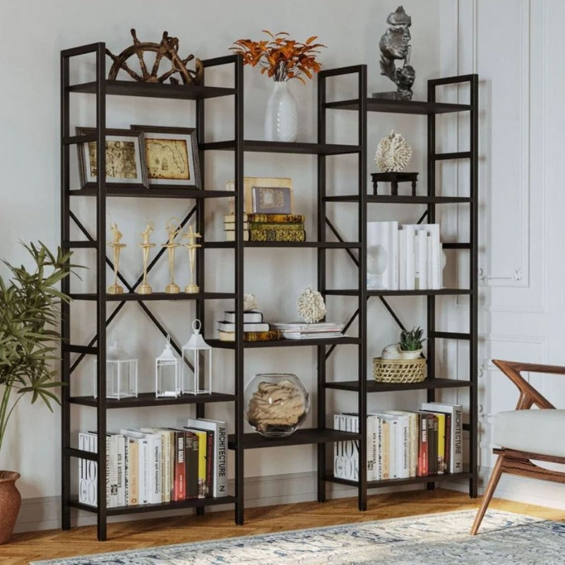 Multiuse Crosser Bookcase Rack - waseeh.com