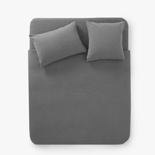 JERSEY FITTED SHEET - GREY