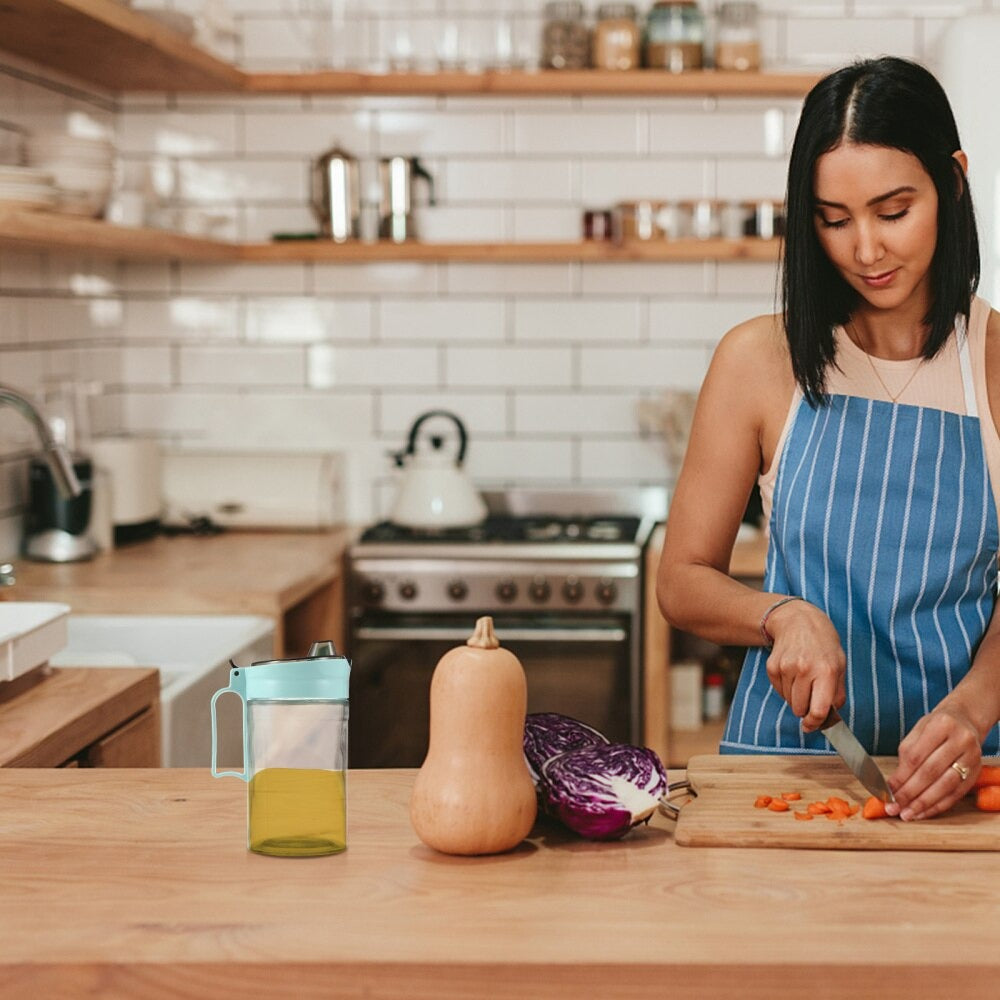 O'lala Borosilicate Glass Measuring Dispenser | Jar - waseeh.com