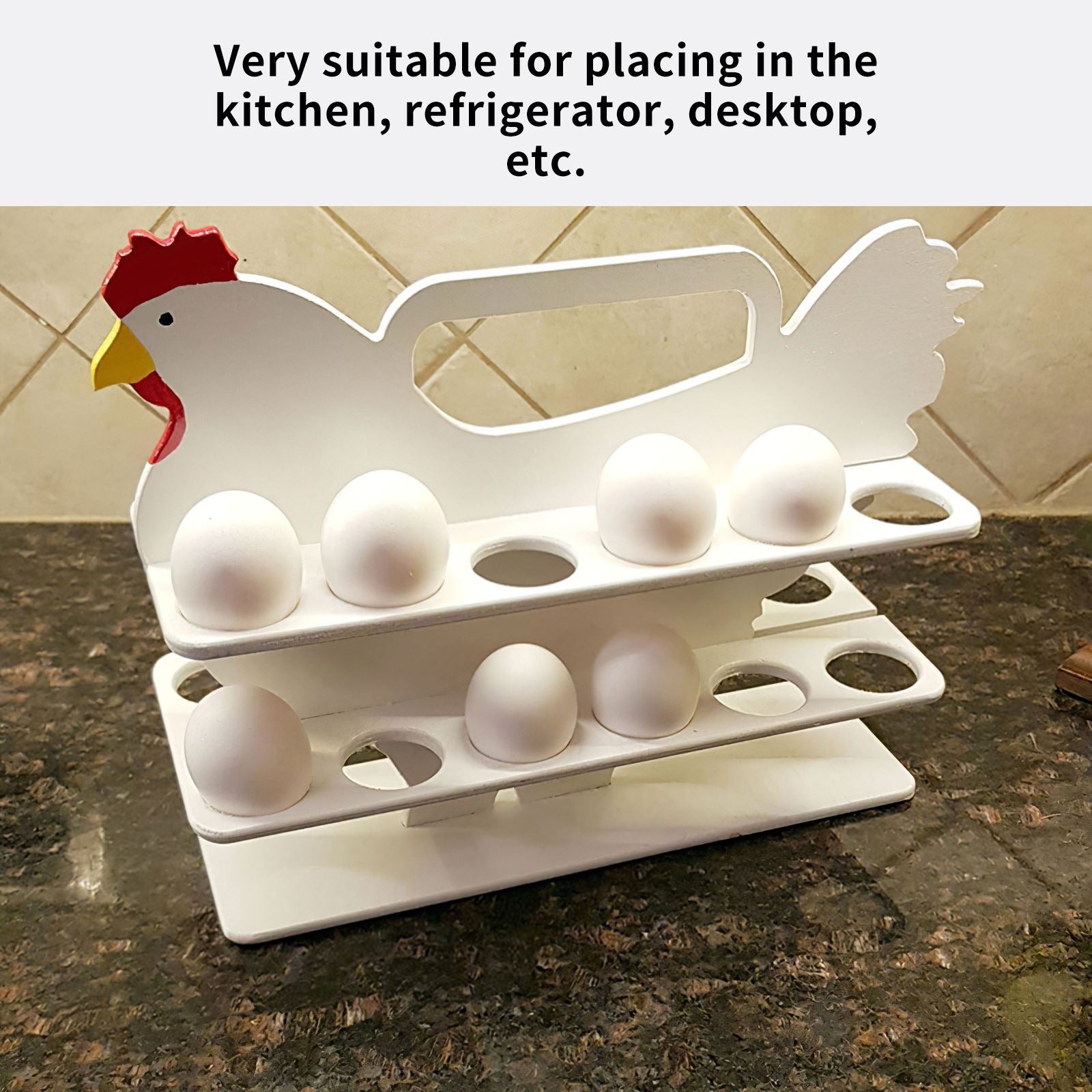 Chicky Spiral Egg Holder - waseeh.com