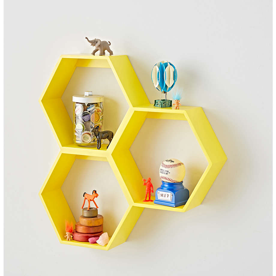 Techi Hexagonal shelf - waseeh.com
