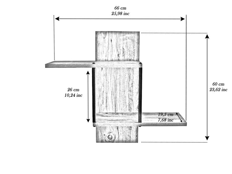 Veto Floating Shelve - waseeh.com