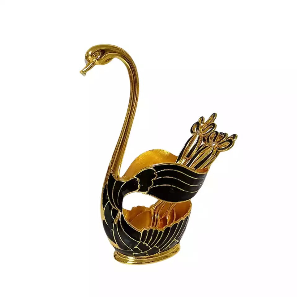 Spunky Swan Spoon Set - waseeh.com