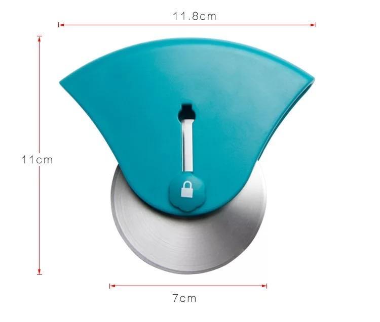 Creative Stainless Steel Pizza Wheel Cutter - waseeh.com