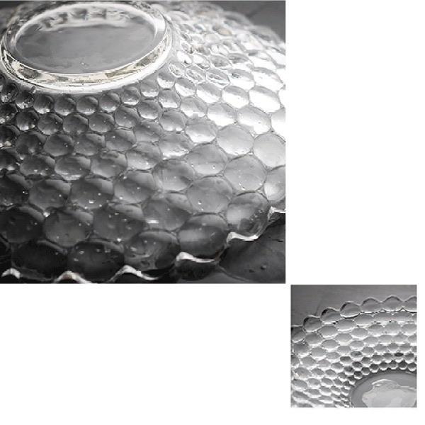 Glass fruit plate - waseeh.com