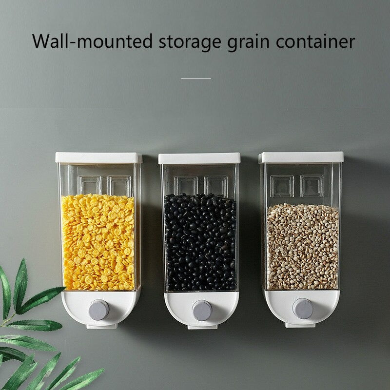 Wall Mounted Rice Container (Square Shaped) – Darodeewar