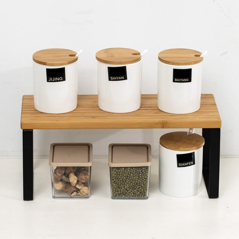 Kitchen Cabinet Shelf Rack