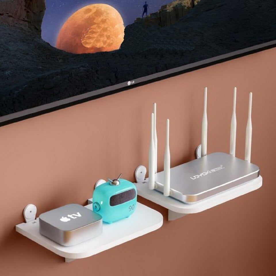Floating Router Shelve Decor - waseeh.com