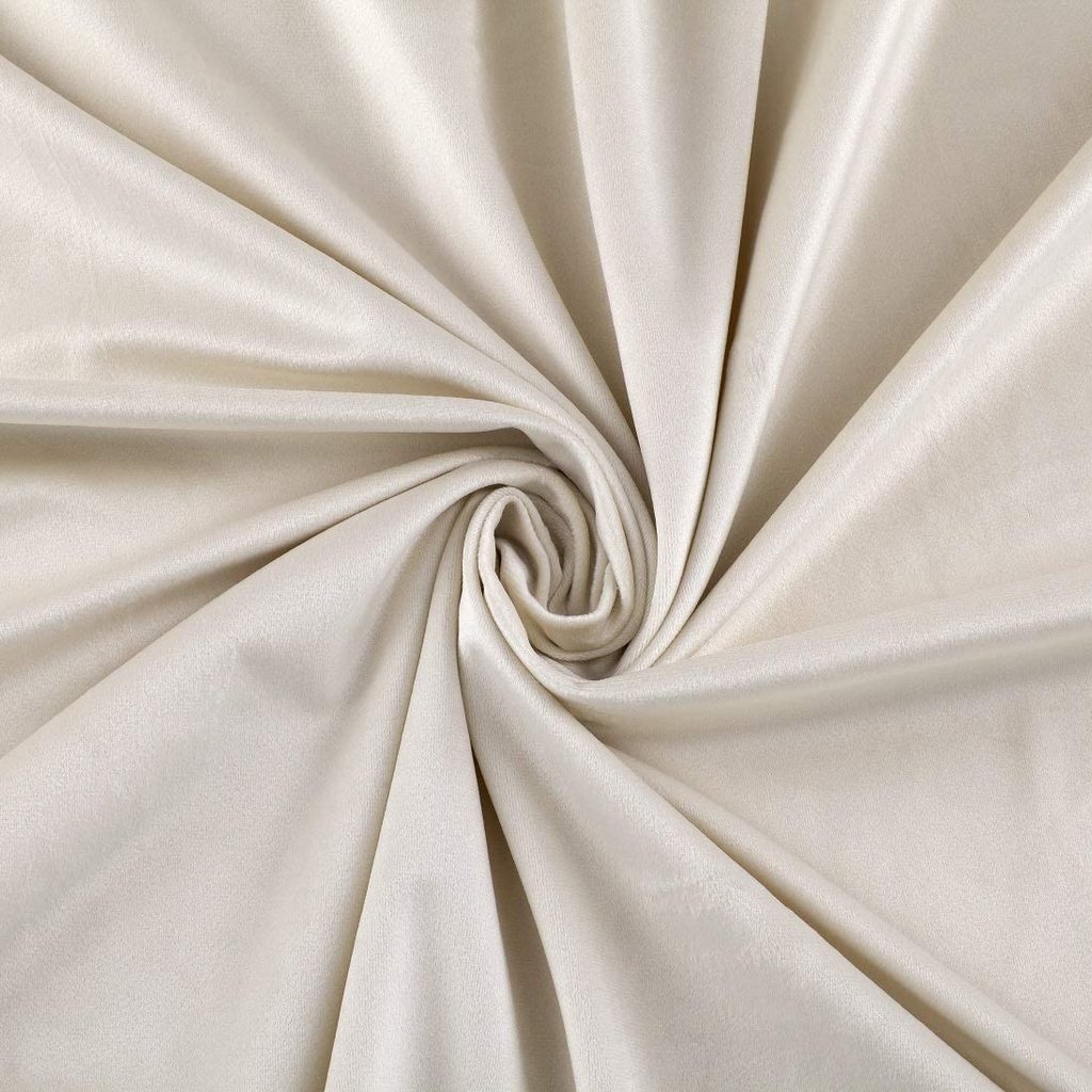 Pair of Laser Cutwork Versace Velvet Curtains Off-White on Maroon With Tie Belts