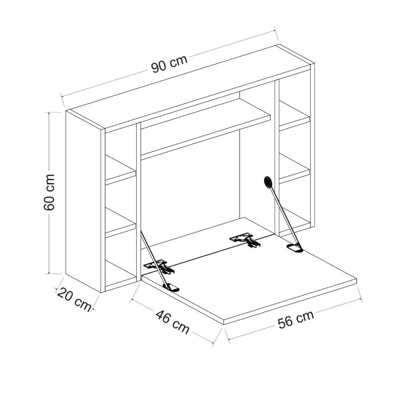 Wall Mounted Work Rack - waseeh.com
