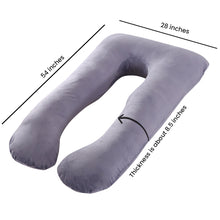 Pregnancy Pillow / U- Shape Maternity Pillow / Sleeping Support Pillow Purple/Pink