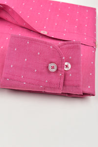 Pink Dots Shirt (Slim Fit)