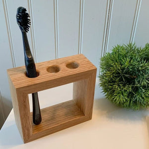 Woody Toothpaste & Brush Holder - waseeh.com